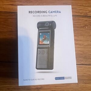 Compact Black Digital Voice Recorder